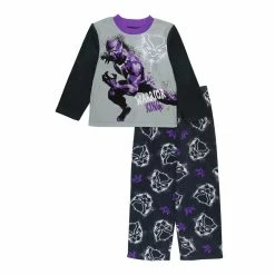 Boys 4-10 The Avengers Black Panther "Warrior King" 2-Piece Pajama Set