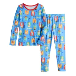 Toddler Boy Cuddl Duds® CoComelon 2 Piece Base Layer Set