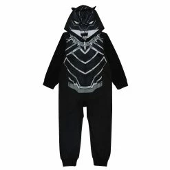 Boys 4-10 The Avengers "Black Panther Forever" Union Suit Pajamas