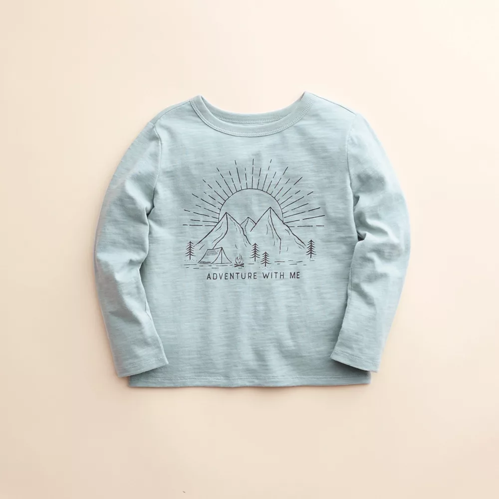 Kids 4-8 Little Co. by Lauren Conrad Organic Long-Sleeve Tee - Image 5