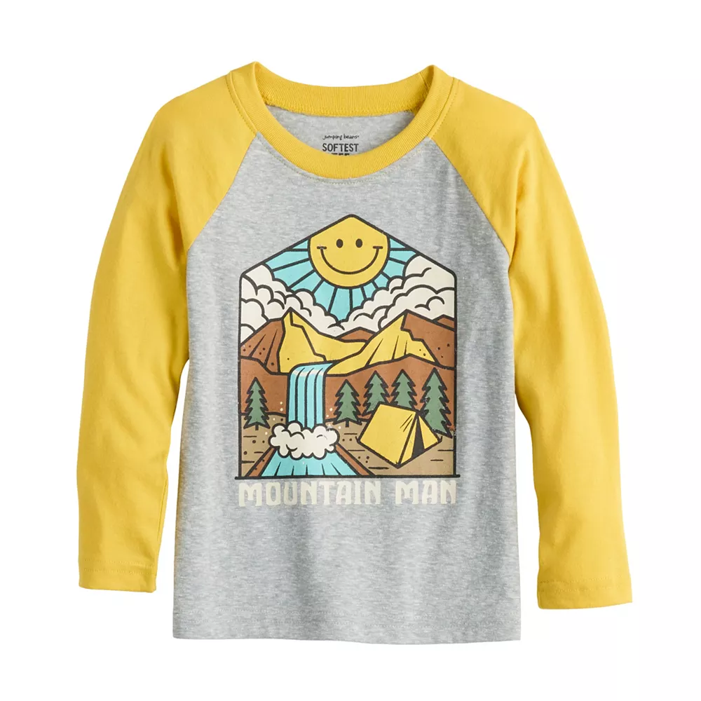 Toddler Boy Jumping Beans® Raglan Graphic Tee