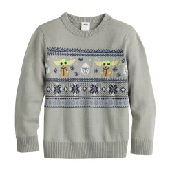 Boys 4-8 Jumping Beans® Grogu Knit Sweater