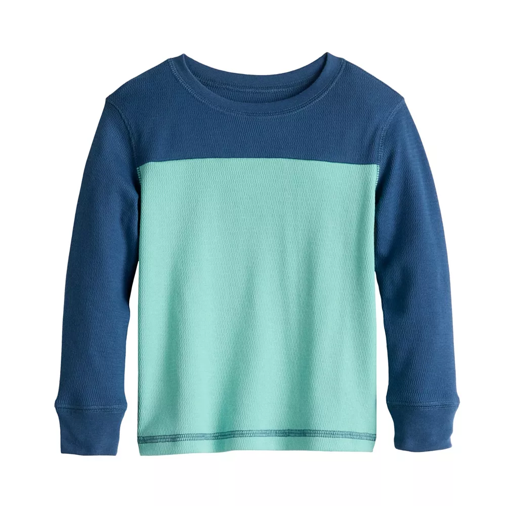 Toddler Boy Jumping Beans® Colorblock Thermal Top - Image 4