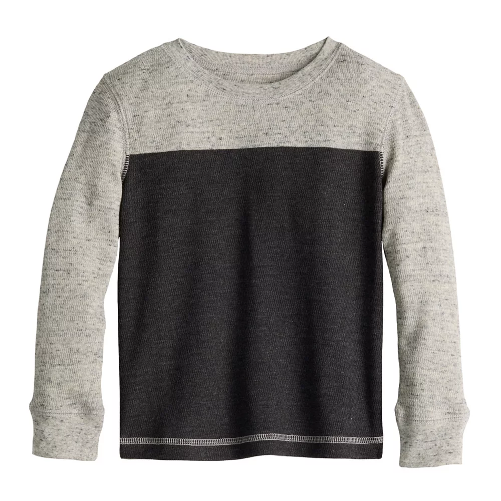 Toddler Boy Jumping Beans® Colorblock Thermal Top - Image 3