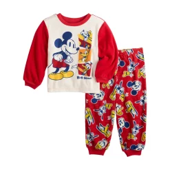 Disney's Mickey Mouse Toddler Boy "Bud Squad" 2-Piece Pajama Set
