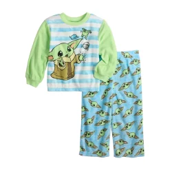 Toddler Boy Mandalorian "Grogu Treats" 2-Piece Pajama Set