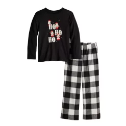 Boys 4-20 Jammies For Your Families® Ho Ho Ho Santa Pajama Set