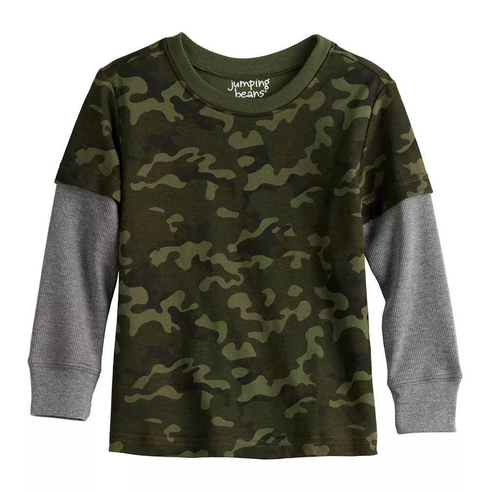 Toddler Boy Jumping Beans® Adaptive Double Layer Skater Tee - Image 2