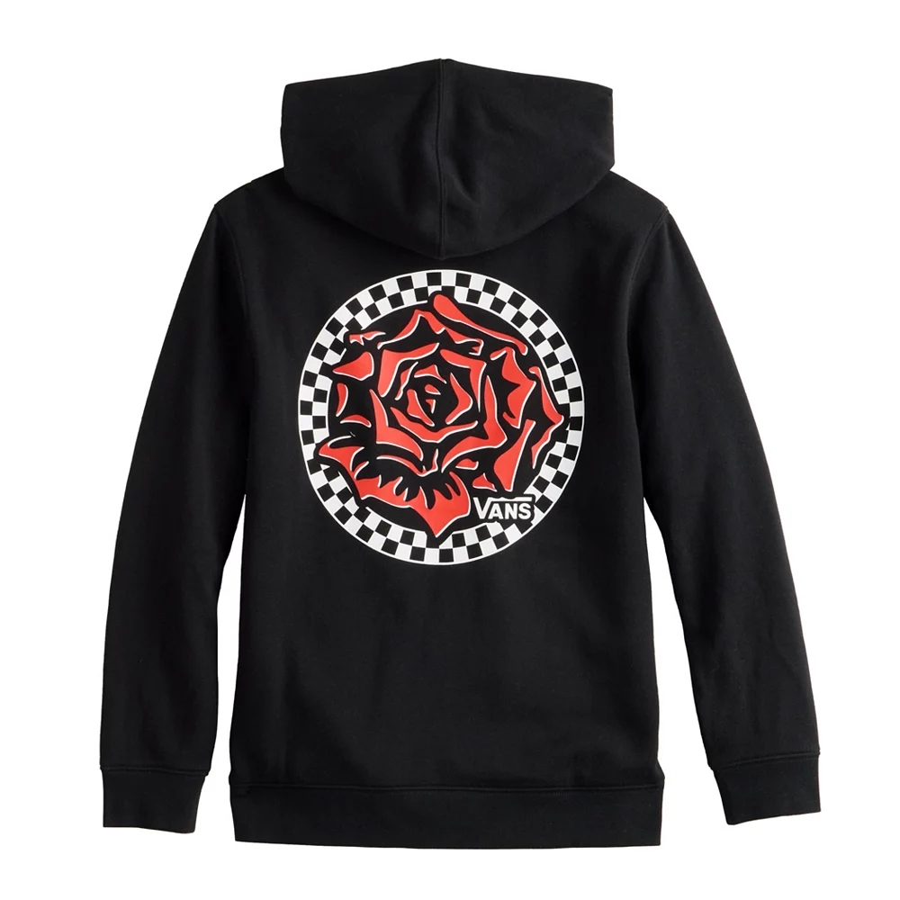 Boys 8-14+ Vans® Rose Front & Back Graphic Hoodie - Image 2