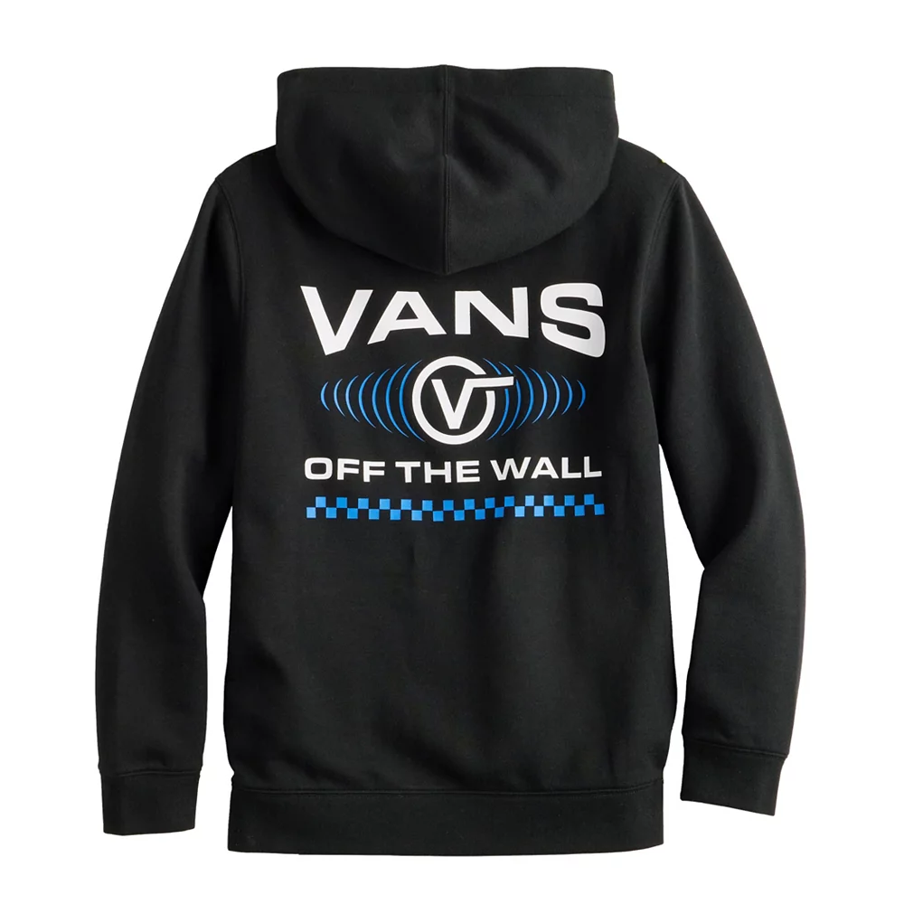 Boys 8-14+ Vans® Off the Wall Front & Back Graphic Sweatshirt - Image 2