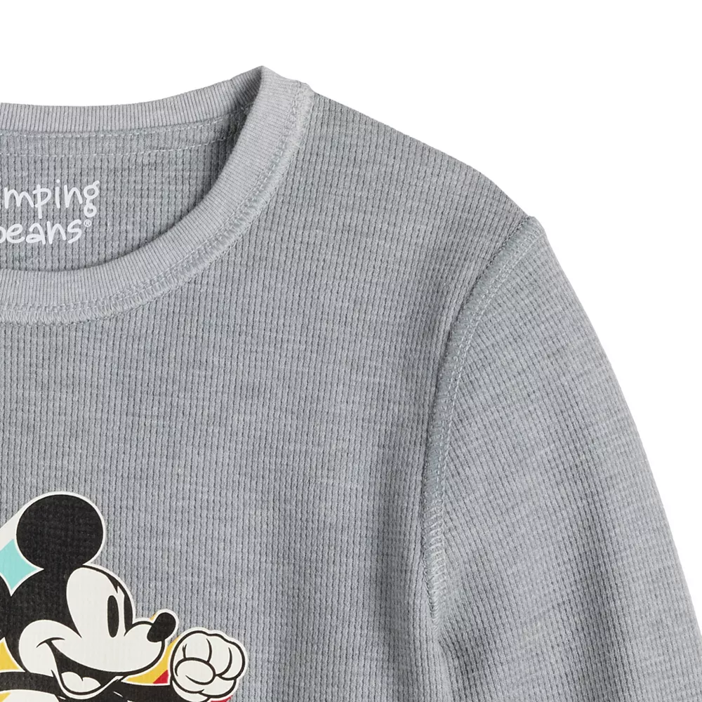 Toddler Boy Disney Mickey Mouse Adaptive Long Sleeve Thermal Graphic Tee by Jumping Beans® - Image 2