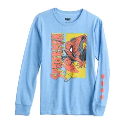 Boys 8-20 Marvel Spider-Man Long Sleeve Graphic Tee