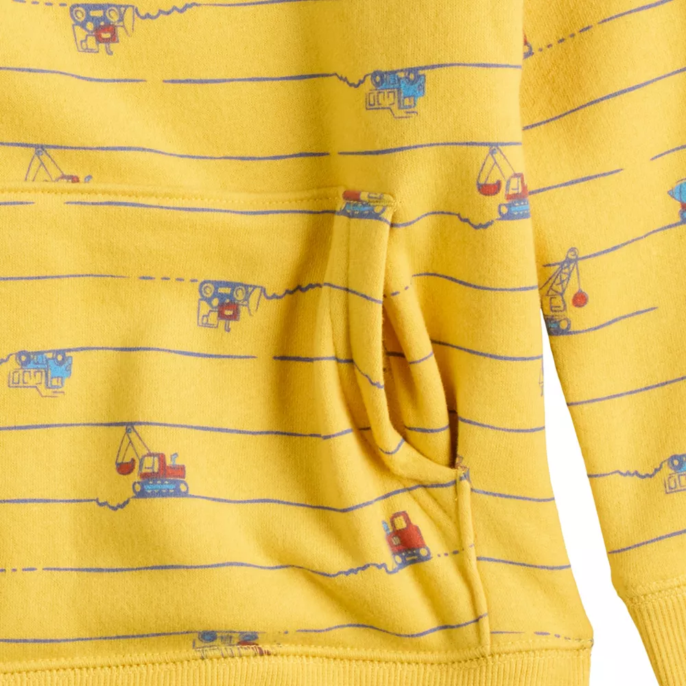 Toddler Jumping Beans® Adaptive Easy Dressing, Sensory Friendly, & Abdominal Access Fleece Sweatshirt - Image 3