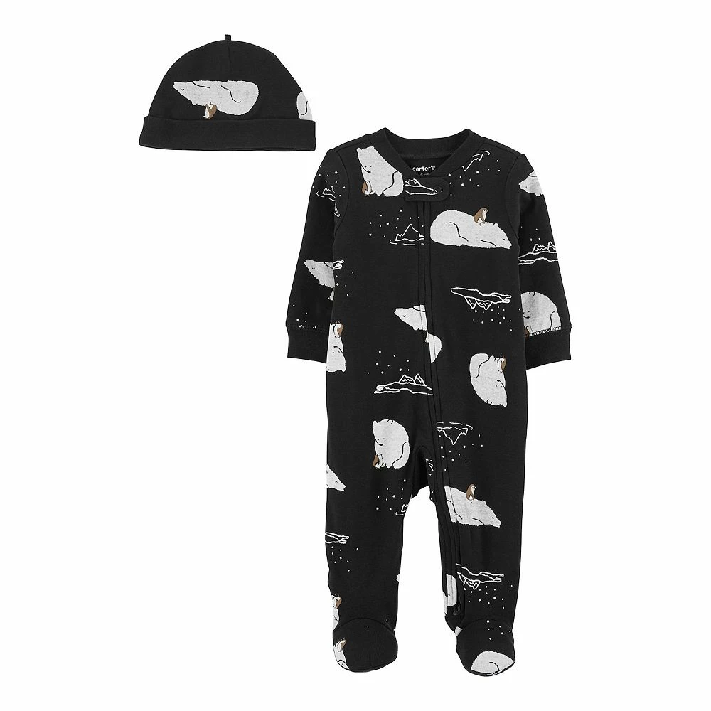 Baby Carter's 2-Piece Cap & Sleep & Play Set