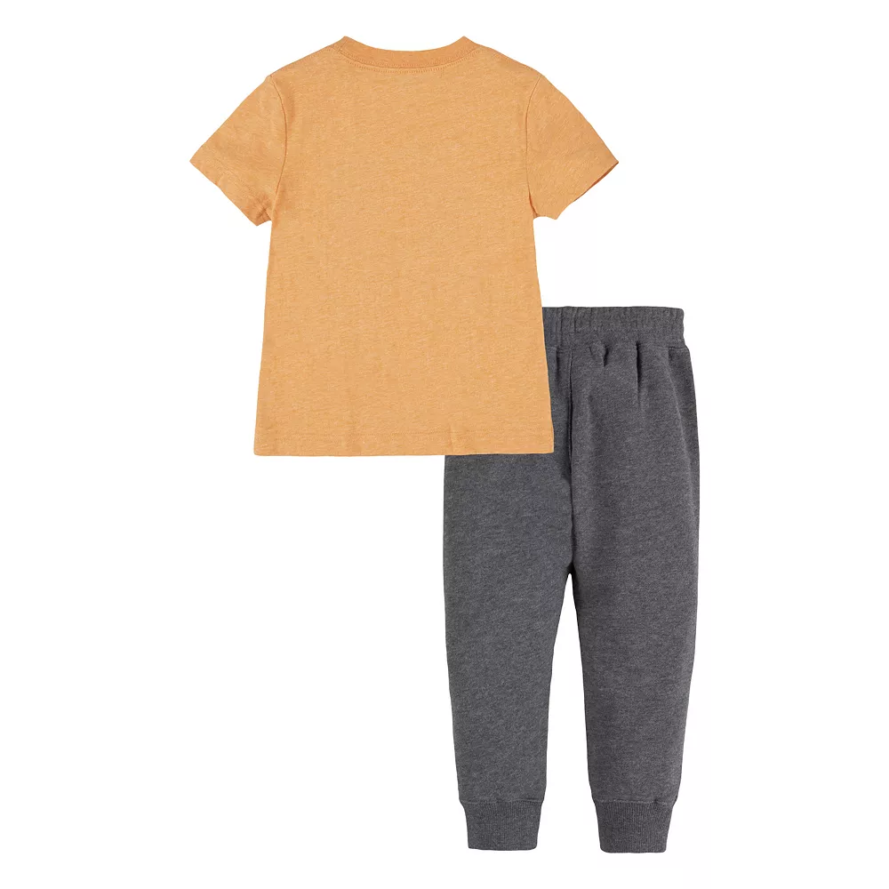 Toddler Boys Hurley Camping T-Shirt and Joggers Set - Image 2
