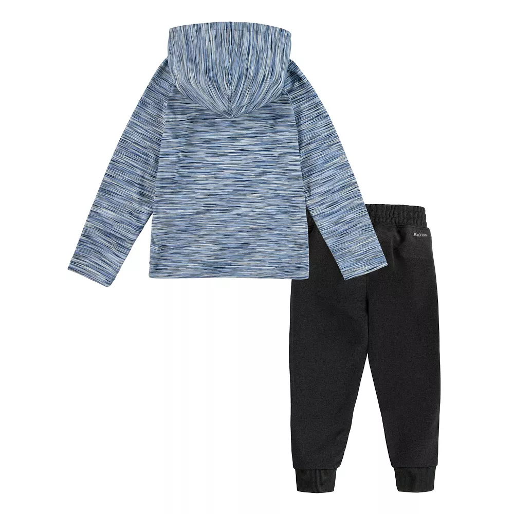 Toddler Boy Hurley H2O-Dri Raglan Graphic Hoodie & Jogger Pants Set - Image 2