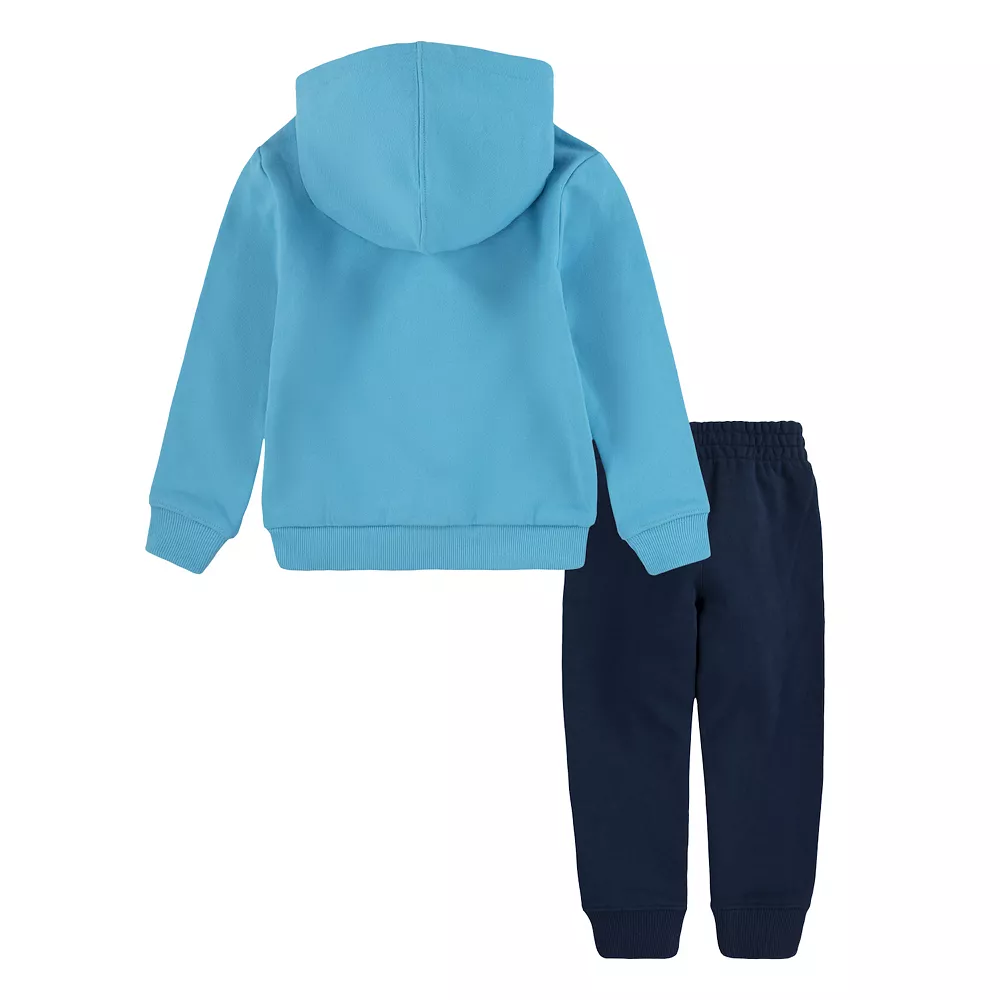 Toddler Boy Hurley Diamond Logo Graphic Hoodie & Jogger Pants Set - Image 2
