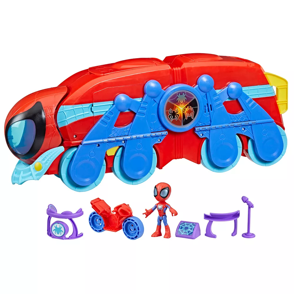 Marvel Spidey and His Amazing Friends Spider Crawl-R Vehicle Toy by Hasbro - Image 2