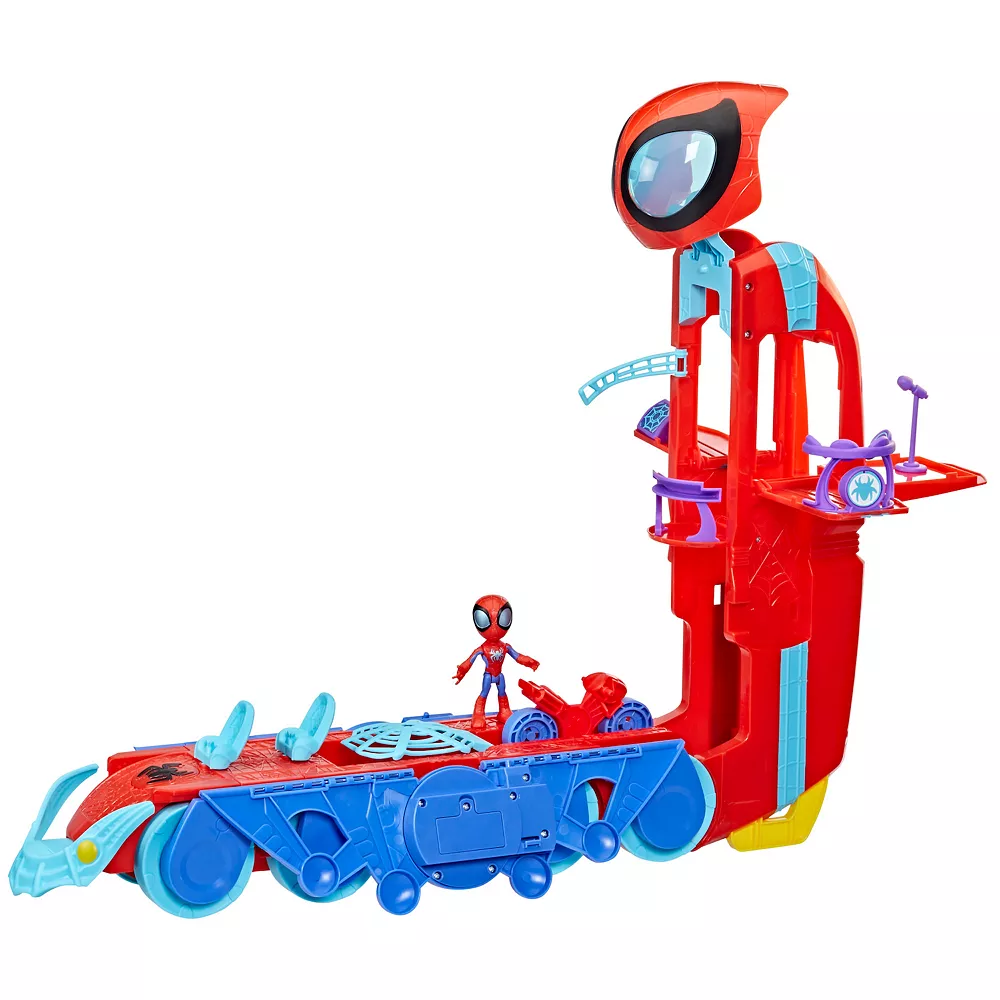 Marvel Spidey and His Amazing Friends Spider Crawl-R Vehicle Toy by Hasbro - Image 5