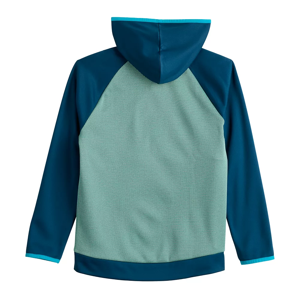 Boys 8-20 Tek Gear® Performance Fleece Full Zip Hoodie in Regular & Husky - Image 4