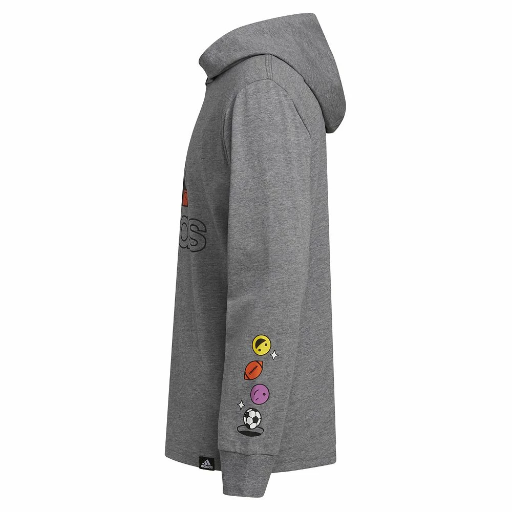 Boys 8-20 adidas Doodle Hooded Tee - Image 7