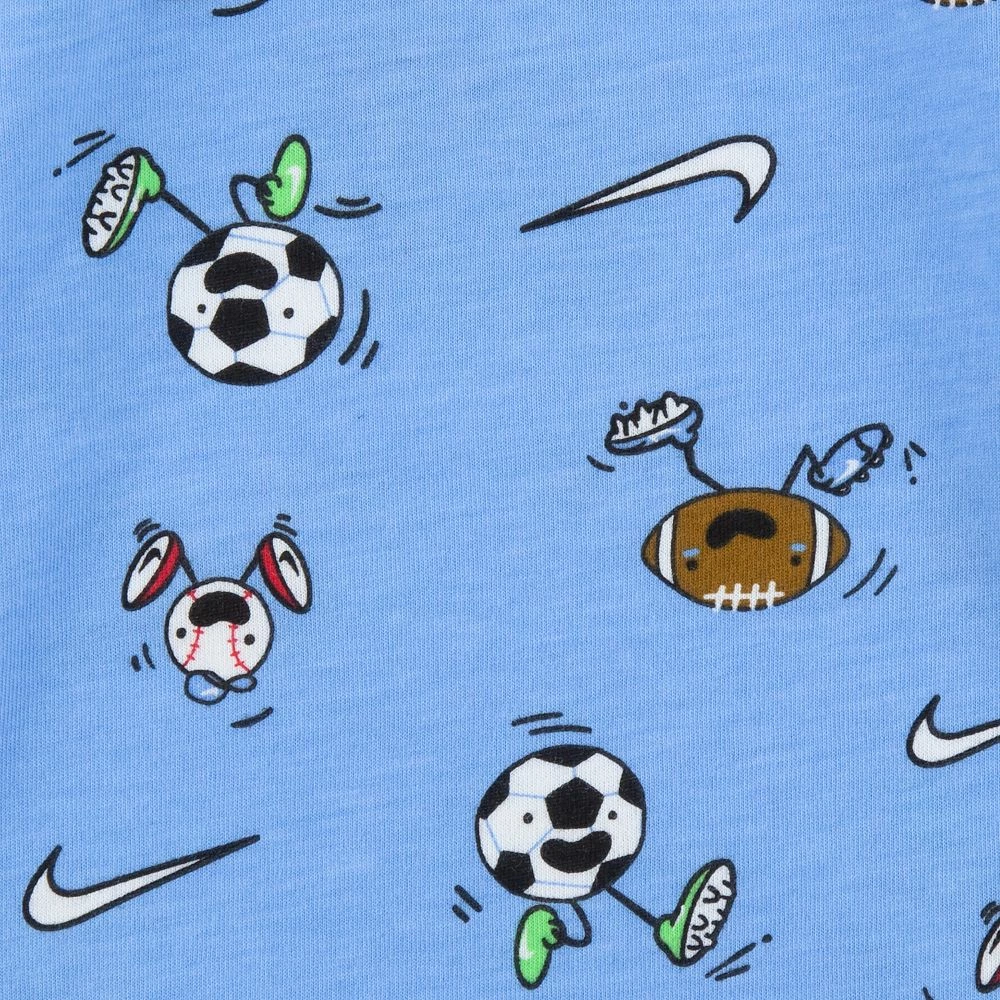 Baby Boy Nike Nikemoji Allover Print Bodysuit & Jogger Pants Set - Image 3