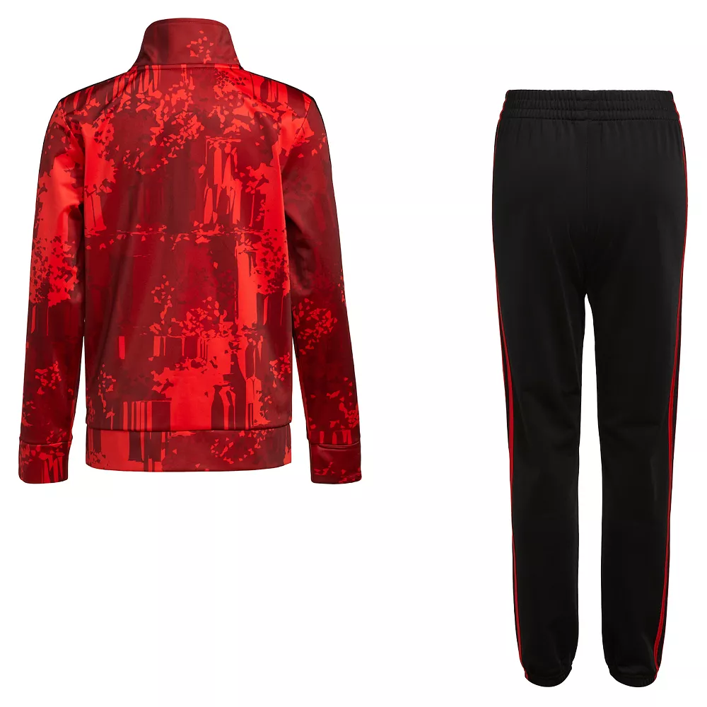 Boys 8-20 adidas Printed Tricot Tracksuit Set - Image 2