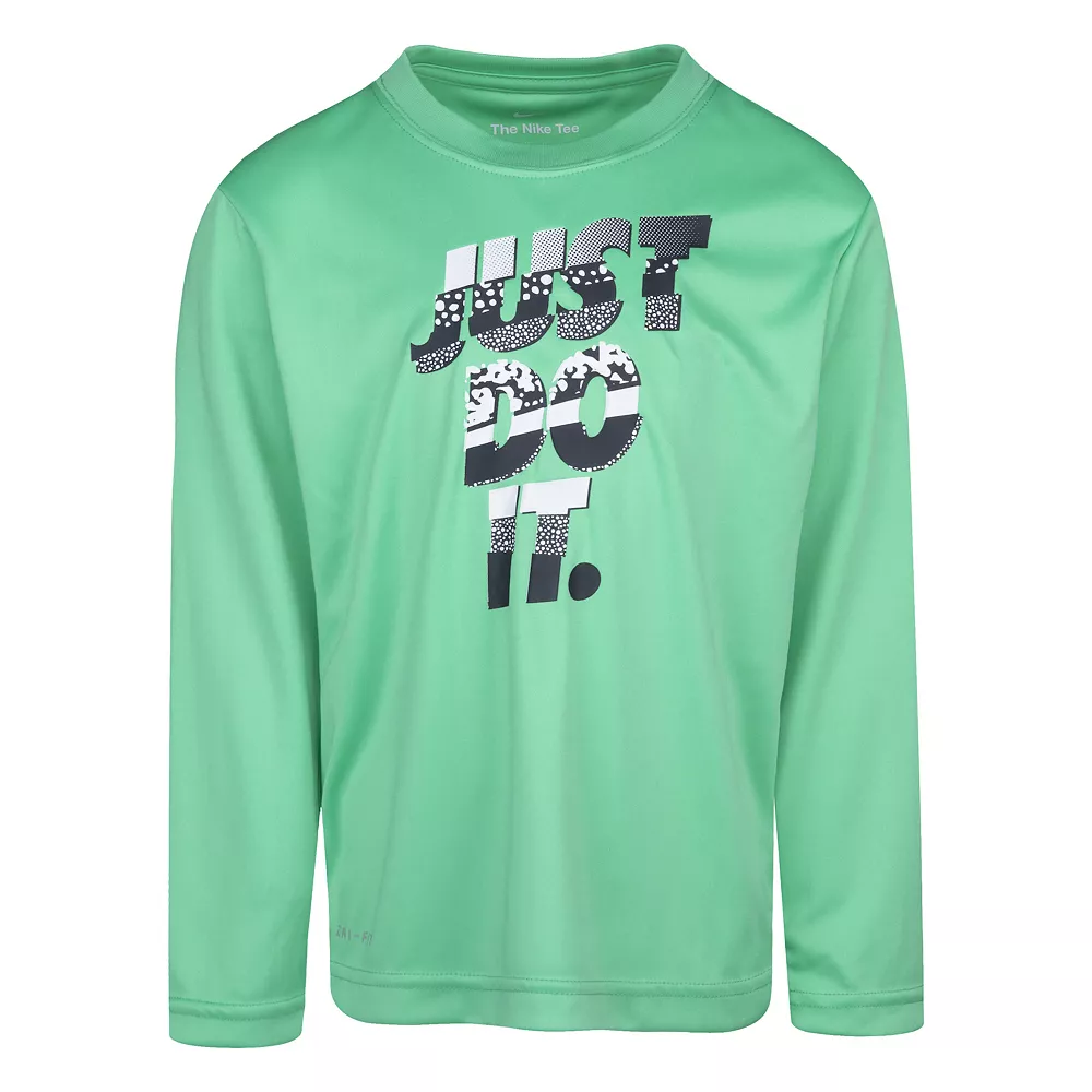 Boys 4-7 Nike "Just Do It." Long Sleeve Graphic Tee
