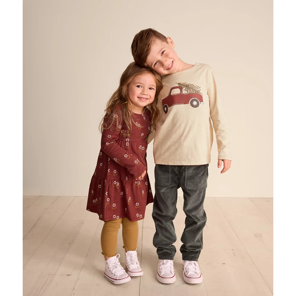 Kids 4-8 Little Co. by Lauren Conrad Organic Long-Sleeve Tee - Image 6