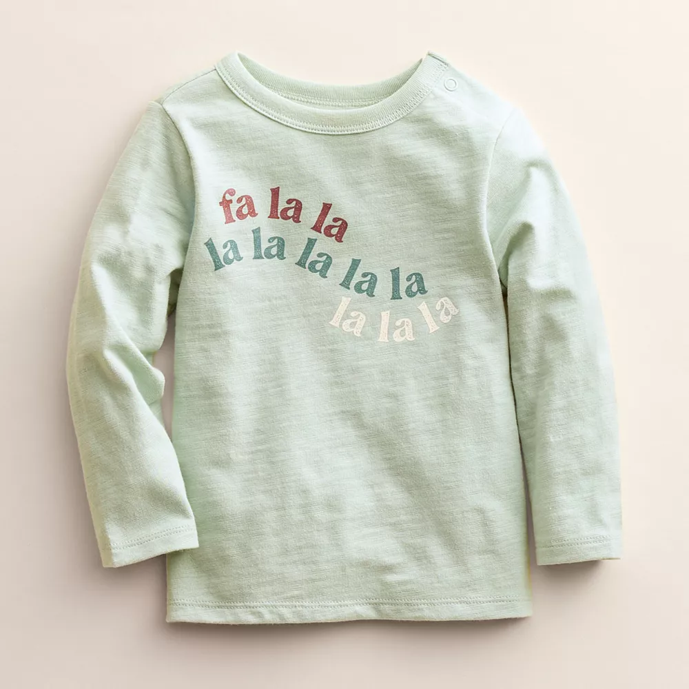 Kids 4-8 Little Co. by Lauren Conrad Organic Long-Sleeve Tee - Image 2