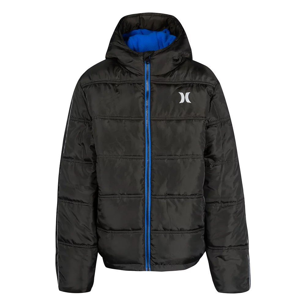 Boys 8-20 Hurley Racer Stripe Puffer Jacket - Image 2