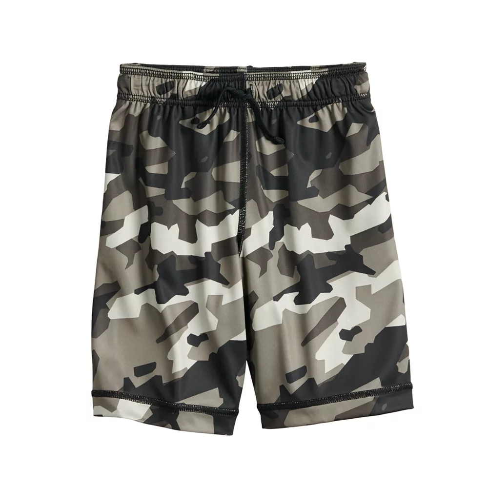 Boys 4-12 Jumping Beans® Adaptive Sensory Printed Camo Active Shorts