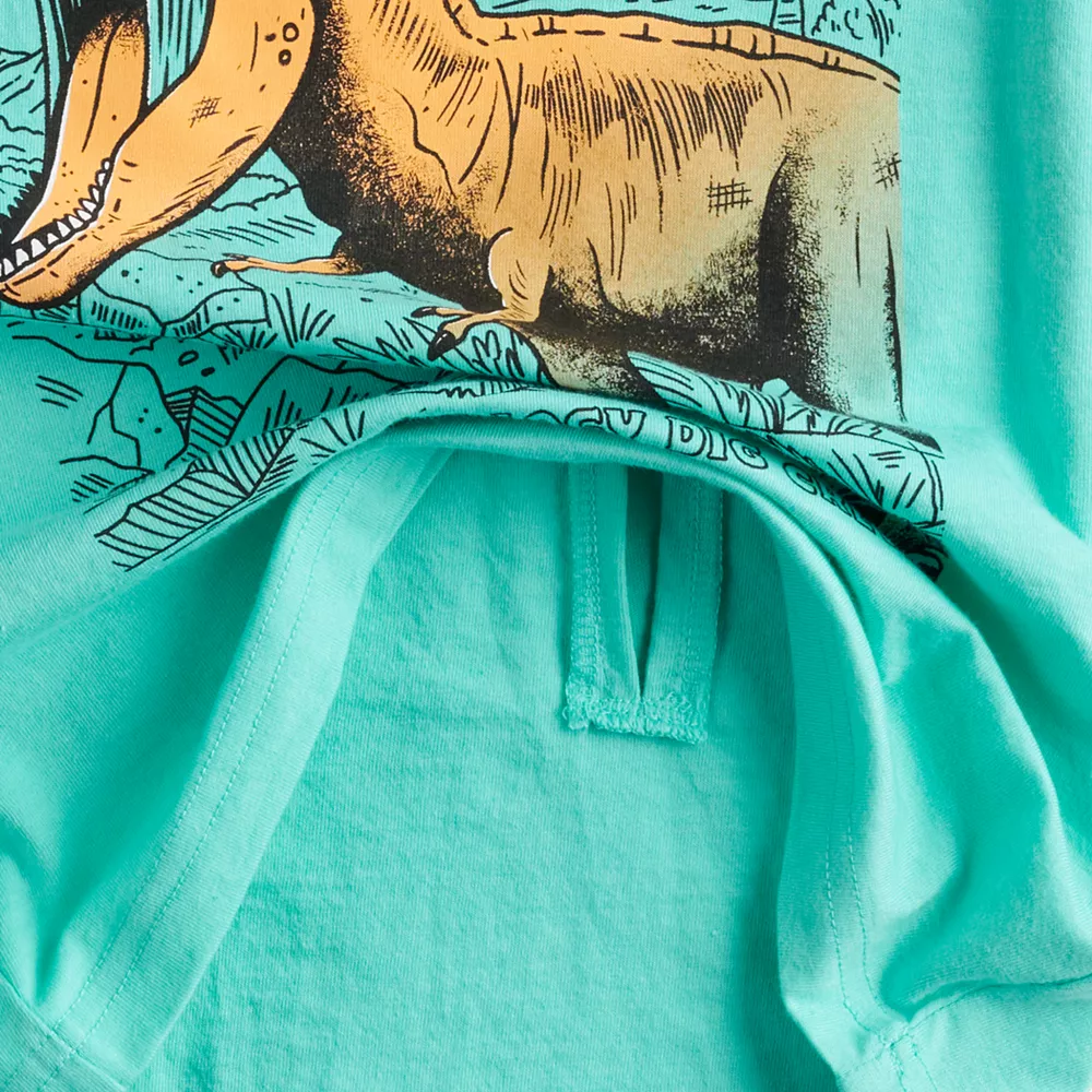 Toddler Boy Jumping Beans® Adaptive Sensory Seated Comfort Abdominal Access Easy Dressing Double-Layer Tee - Image 3