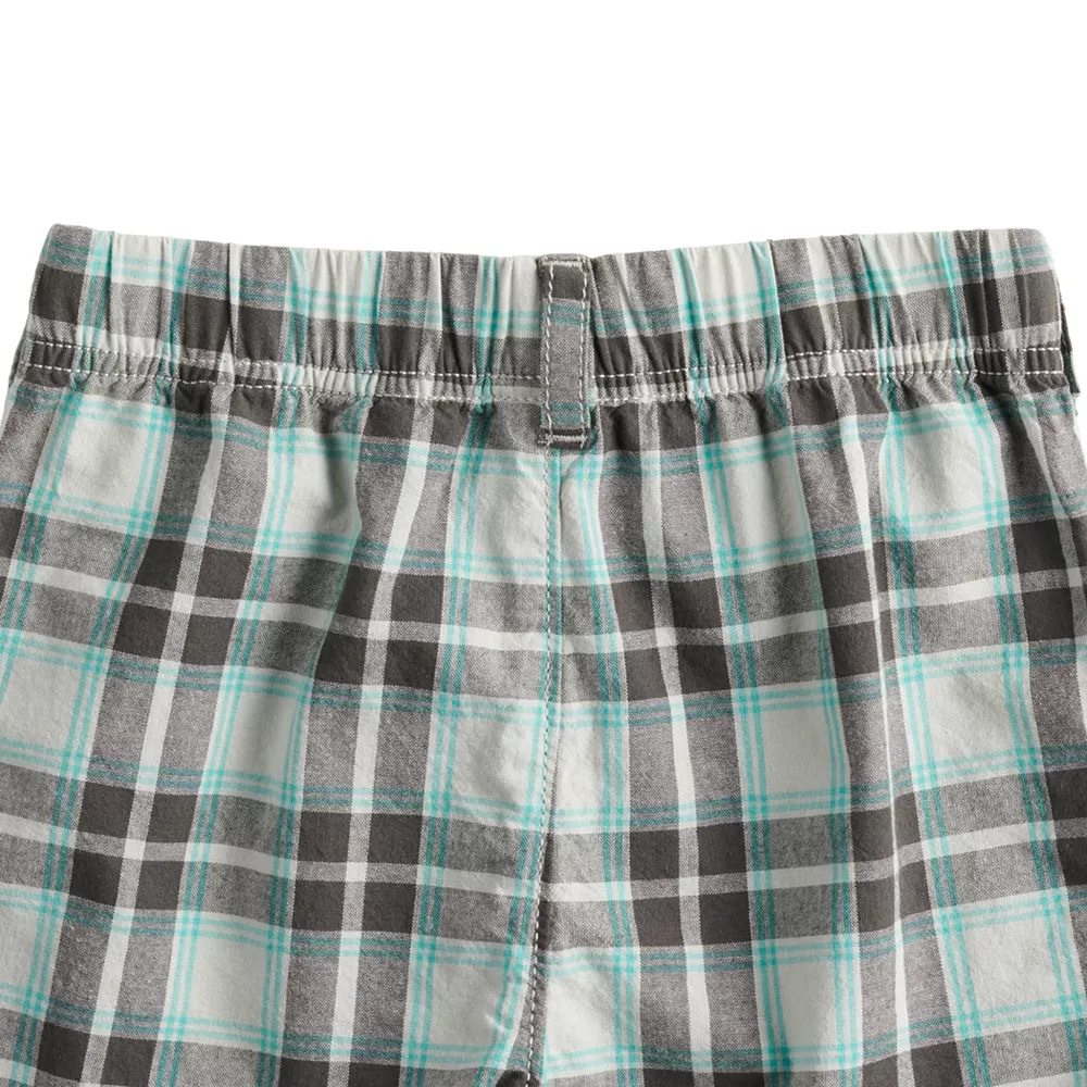 Toddler Boy Jumping Beans® Adaptive Seated Comfort Easy Dressing Sensory Plaid Canvas Shorts - Image 3