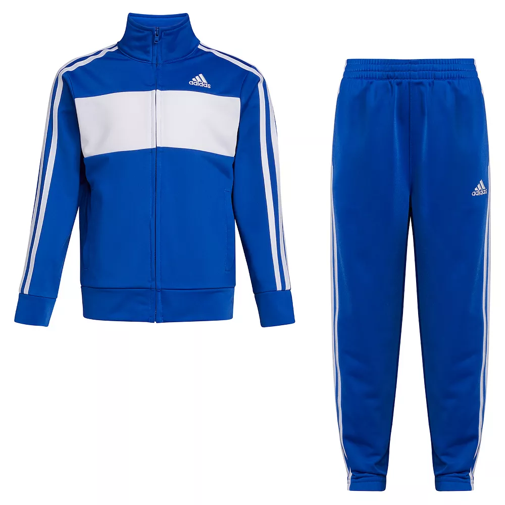 Toddler Boy adidas Essential Tricot Jacket & Pants Set