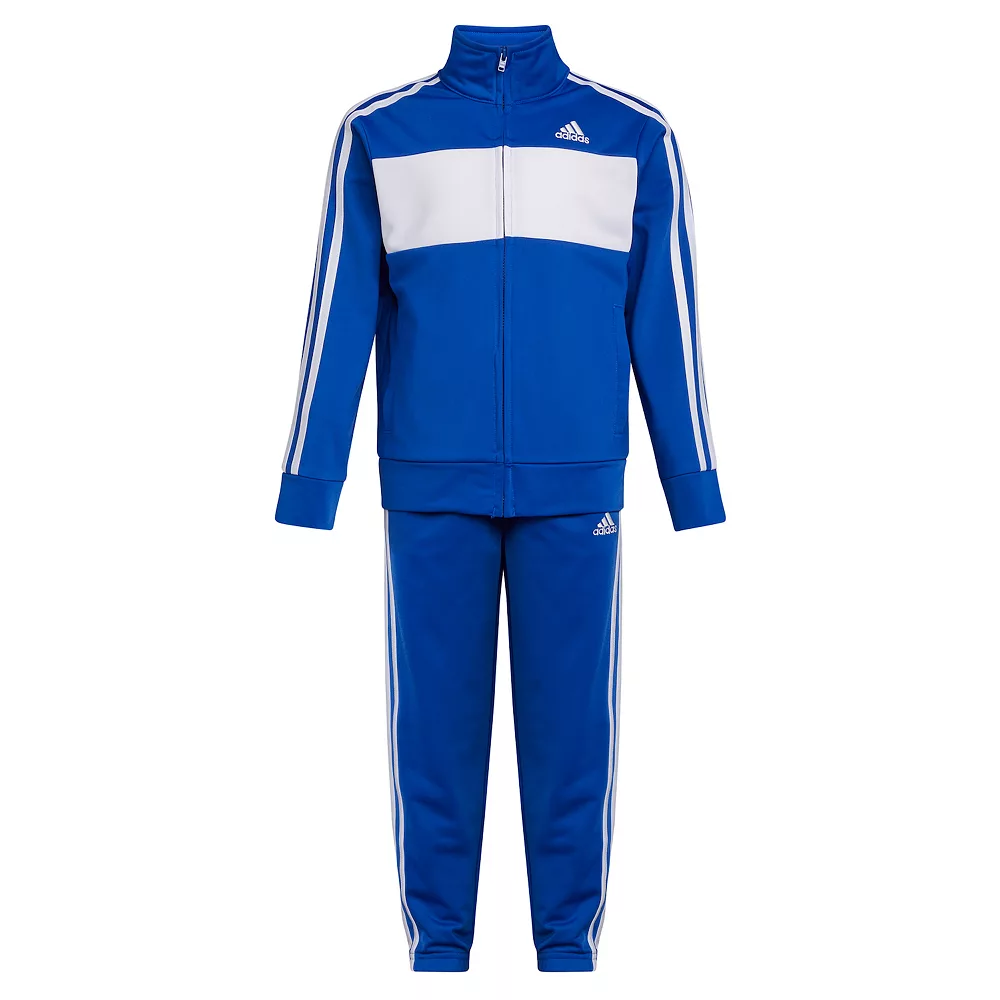 Toddler Boy adidas Essential Tricot Jacket & Pants Set - Image 3