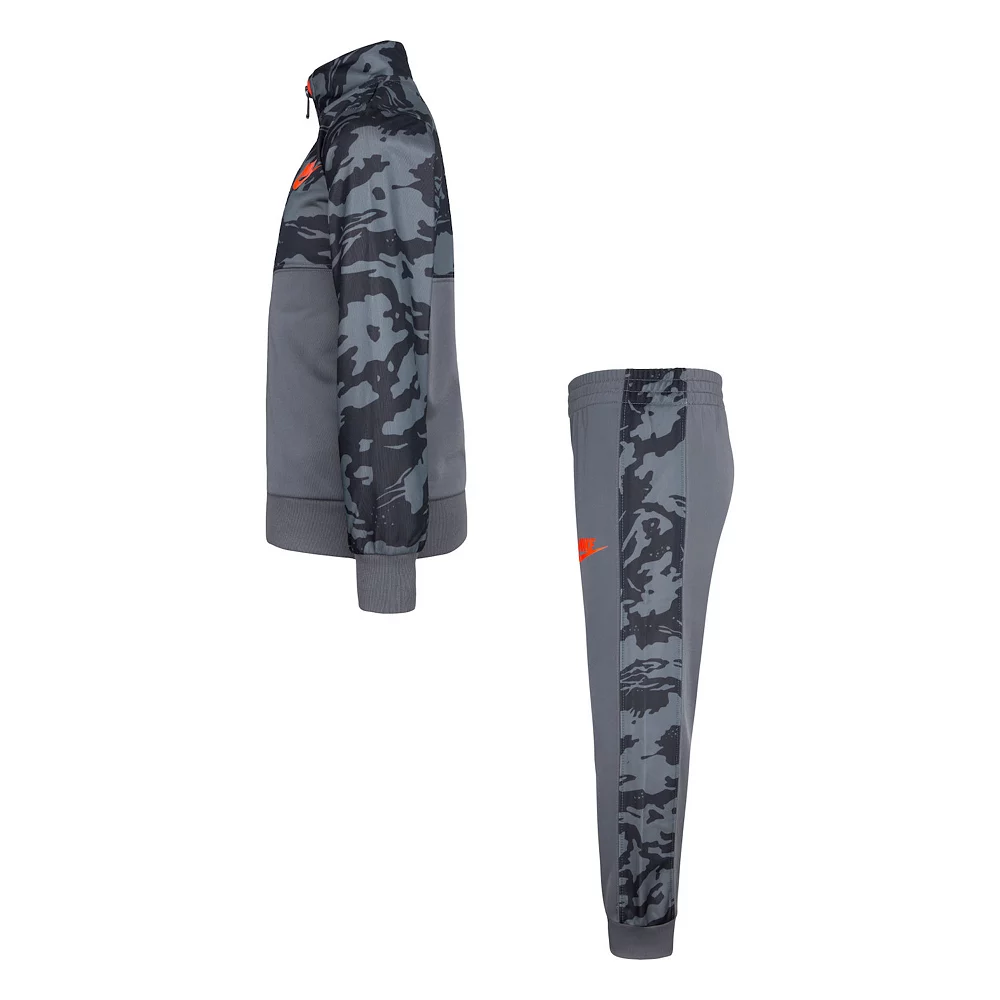 Boys 4-7 Nike Sportswear Club Camo Tricot Jacket & Jogger Pants Set - Image 4