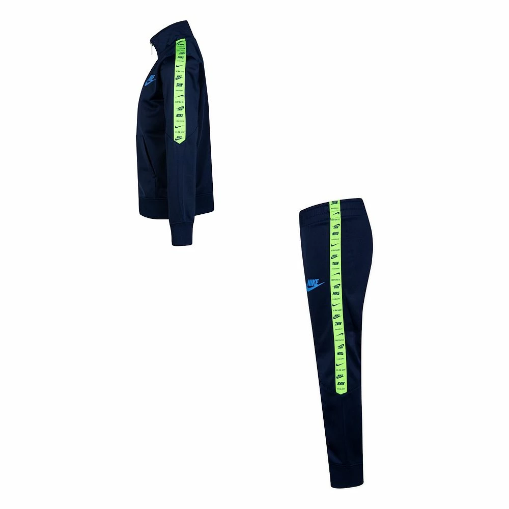 Boys 4-7 Nike Sportswear Futura Taping Tricot Jacket & Pants Set - Image 4