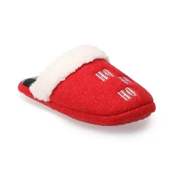 Kid's Jammies For Your Families® Ho! Ho! Ho! Slippers