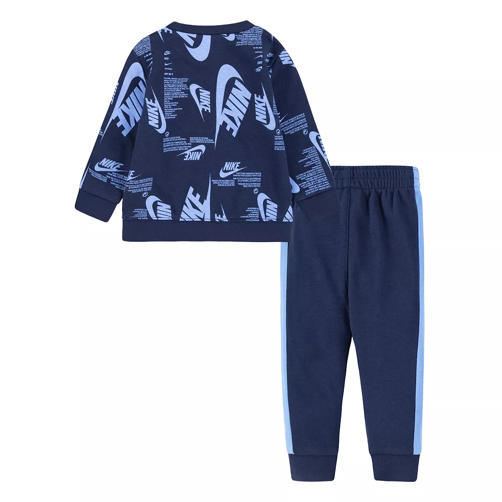 Baby Boys Nike Sportswear Futura Taping Crew Set - Image 3