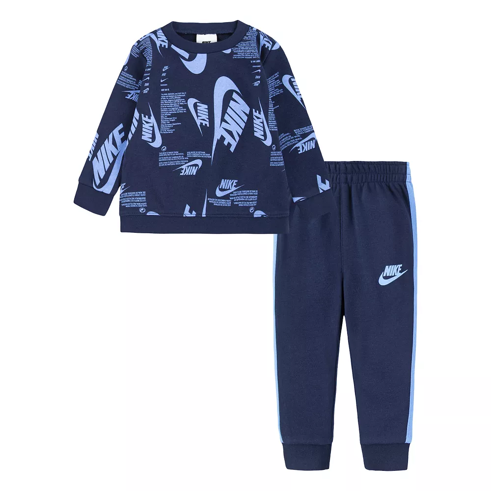 Baby Boys Nike Sportswear Futura Taping Crew Set