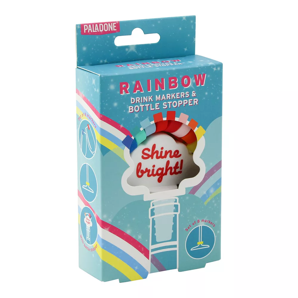 Paladone Rainbow Drinks Markers - Image 2