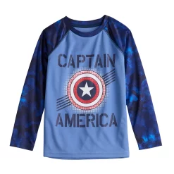 Boys 4-12 Jumping Beans® Marvel Captain America Shield Raglan Graphic Tee