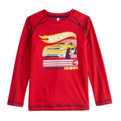 Boys 4-12 Jumping Beans® Hot Wheels "Live Fast" Long Sleeve Graphic Tee
