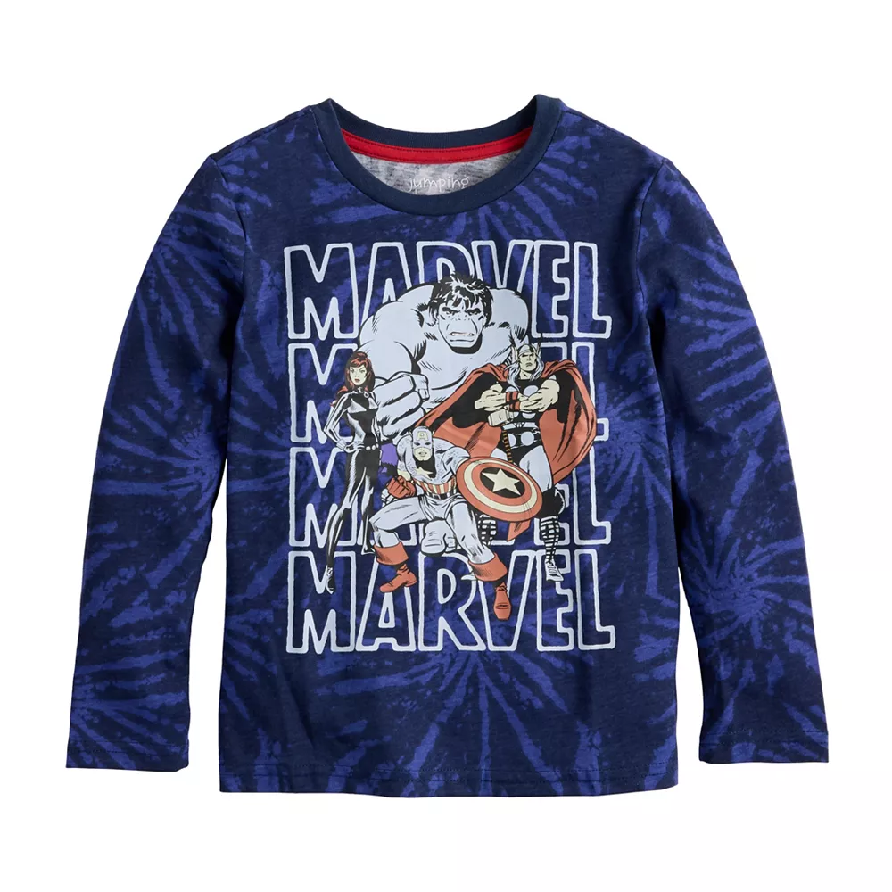 Boys 4-12 Jumping Beans® Marvel The Avengers Tie Dye Graphic Tee