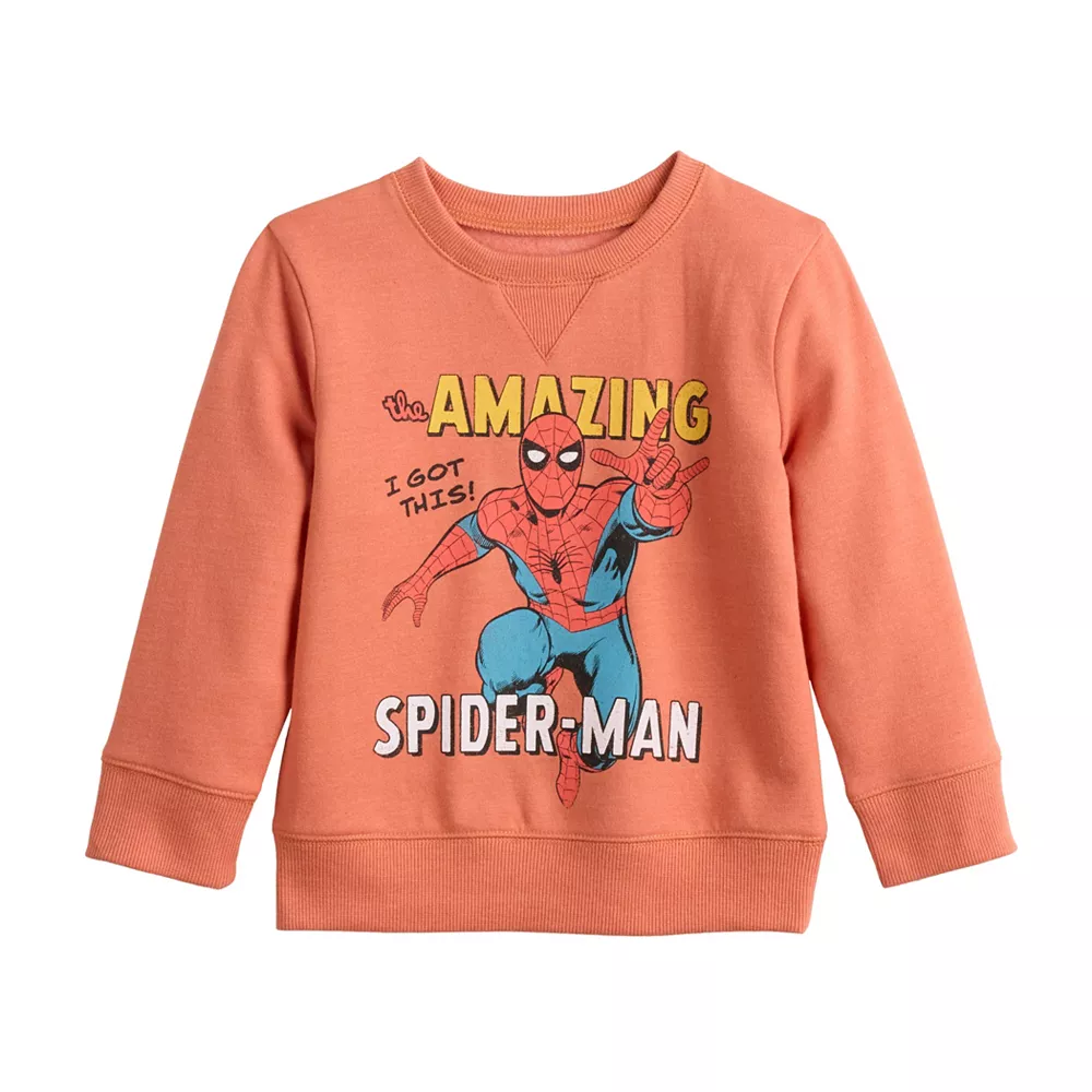 Toddler Boy Jumping Beans® Marvel The Amazing Spider-Man "I've Got This!" Crewneck Graphic Sweatshirt