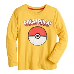 Boys 4-12 Jumping Beans® Pokemon "Pika! Pika!" Flippable Sequins Graphic Tee