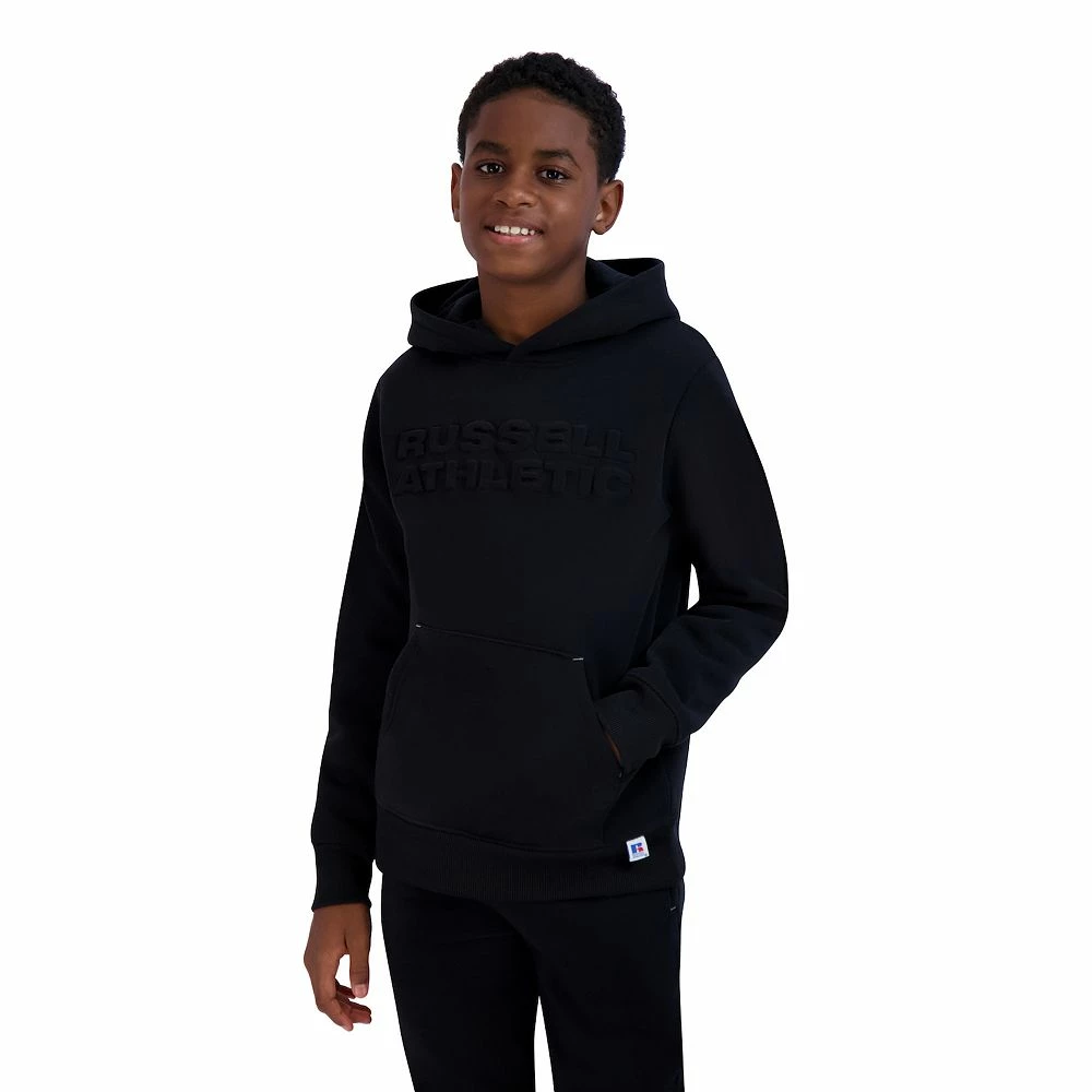 Boys 8-20 Russell Athletic Embossed Fleece Hoodie - Image 3