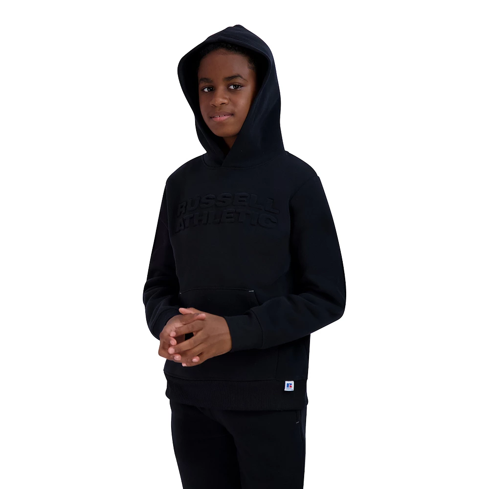 Boys 8-20 Russell Athletic Embossed Fleece Hoodie - Image 4