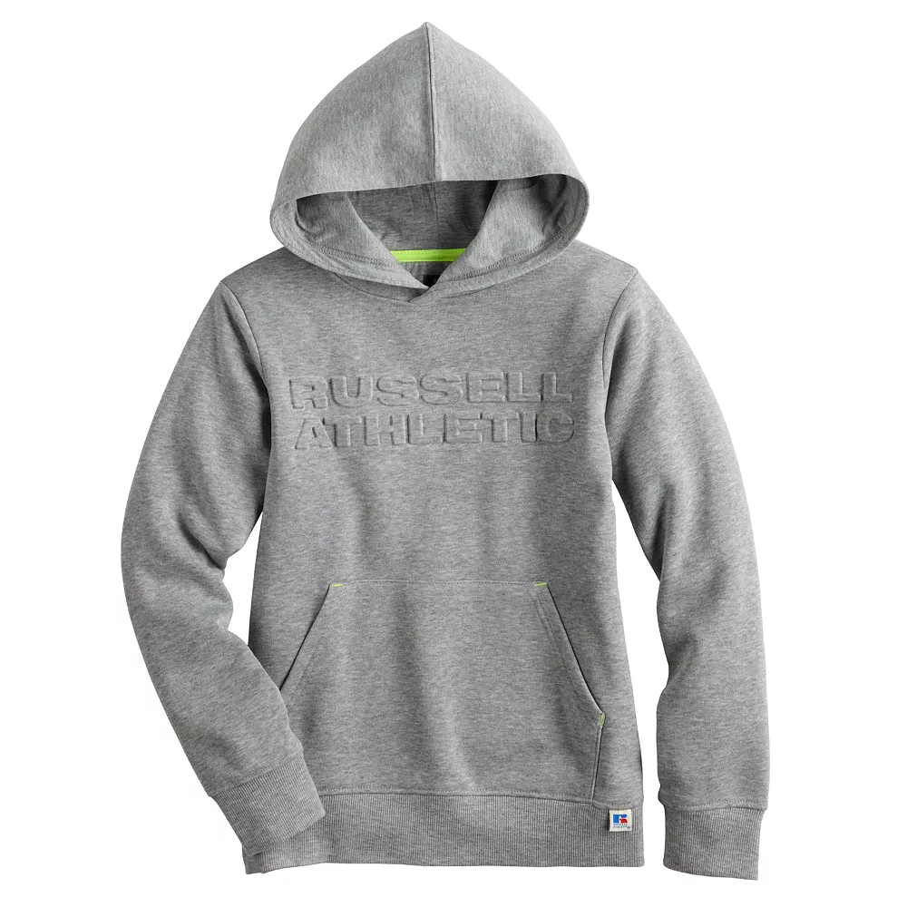 Boys 8-20 Russell Athletic Embossed Fleece Hoodie